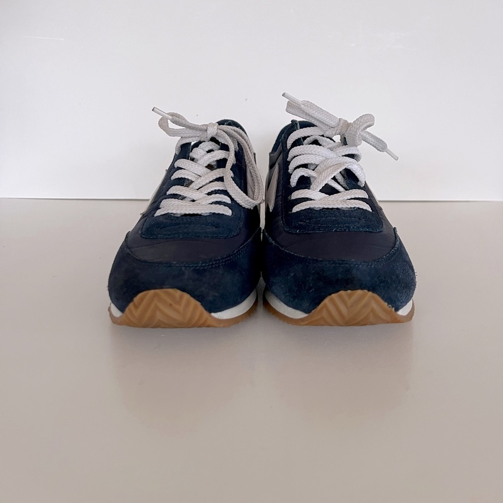 Rocket Dog Women’s Navy/White Suede Leather Athletic Sneakers, 8M - Picture 4 of 9
